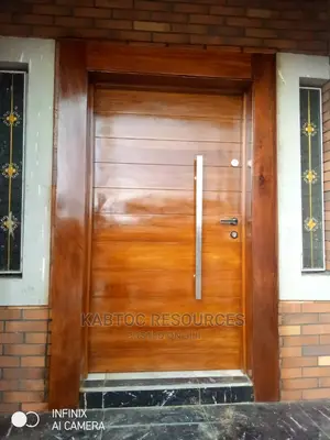 Mahogany Security Door