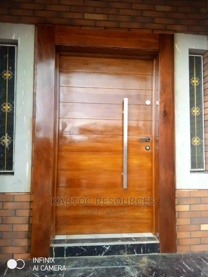 Mahogany Security Door