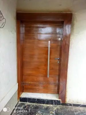 Mahogany Security Door