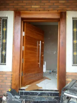 Mahogany Security Door