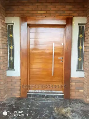 Mahogany Security Door