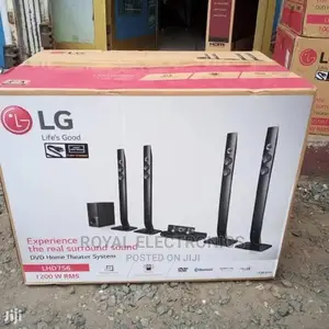 Newly Branded LG Home Theater System LHD756- 1200W - 5.1CH