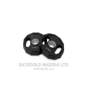 P2410B.2.5 Olympic Tri-Grip Rubber Plates 2.5kg (Pair)