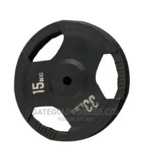 P2410b.15 Olympic Tri-Grip Rubber Plates 15kg (Pair)