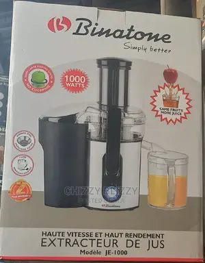 Binatone Turbo Powered High Speed Juice Extractor JE-1000 -