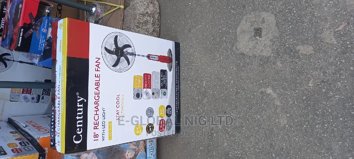 Century Rechargeable Fan