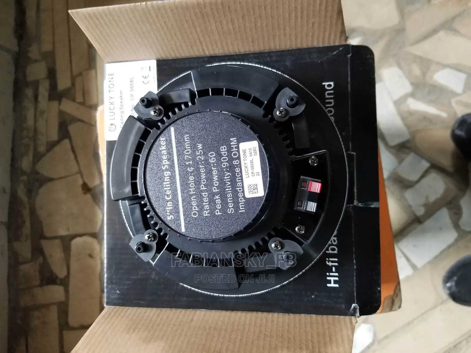 Original Frameless Design Ceiling Speaker 25watts