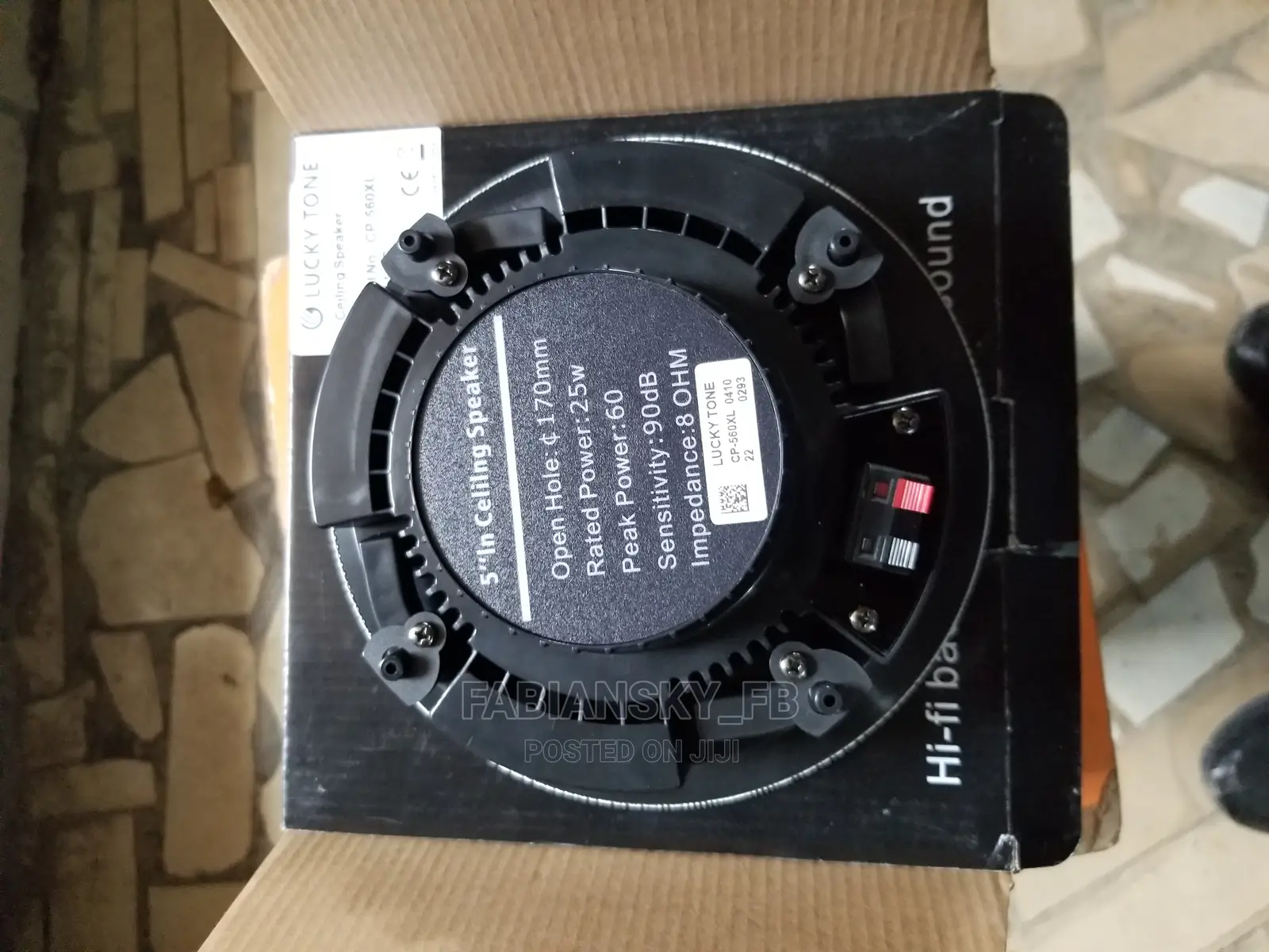 Original Frameless Design Ceiling Speaker 25watts