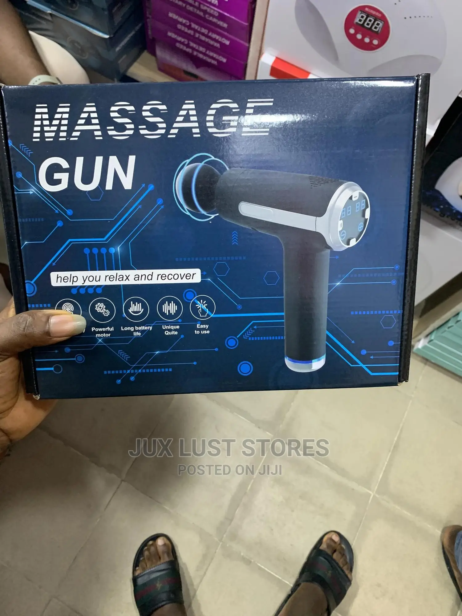 Electric Hand Body Massager Machine