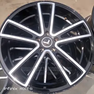 20rim Black and White for Lexus