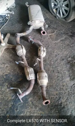 Lexus LX570 Complete Exhaust Catalytic and Pot.