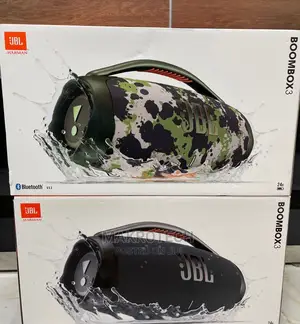 Jbl Boombox 3 Wireless Bluetooth Dust Proof Portable Speaker