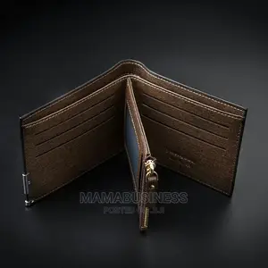 Mens Quality Leather Zipped Wallet