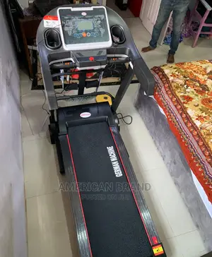 German 2.5HP Treadmill With Massager, Dumbbell, Twister