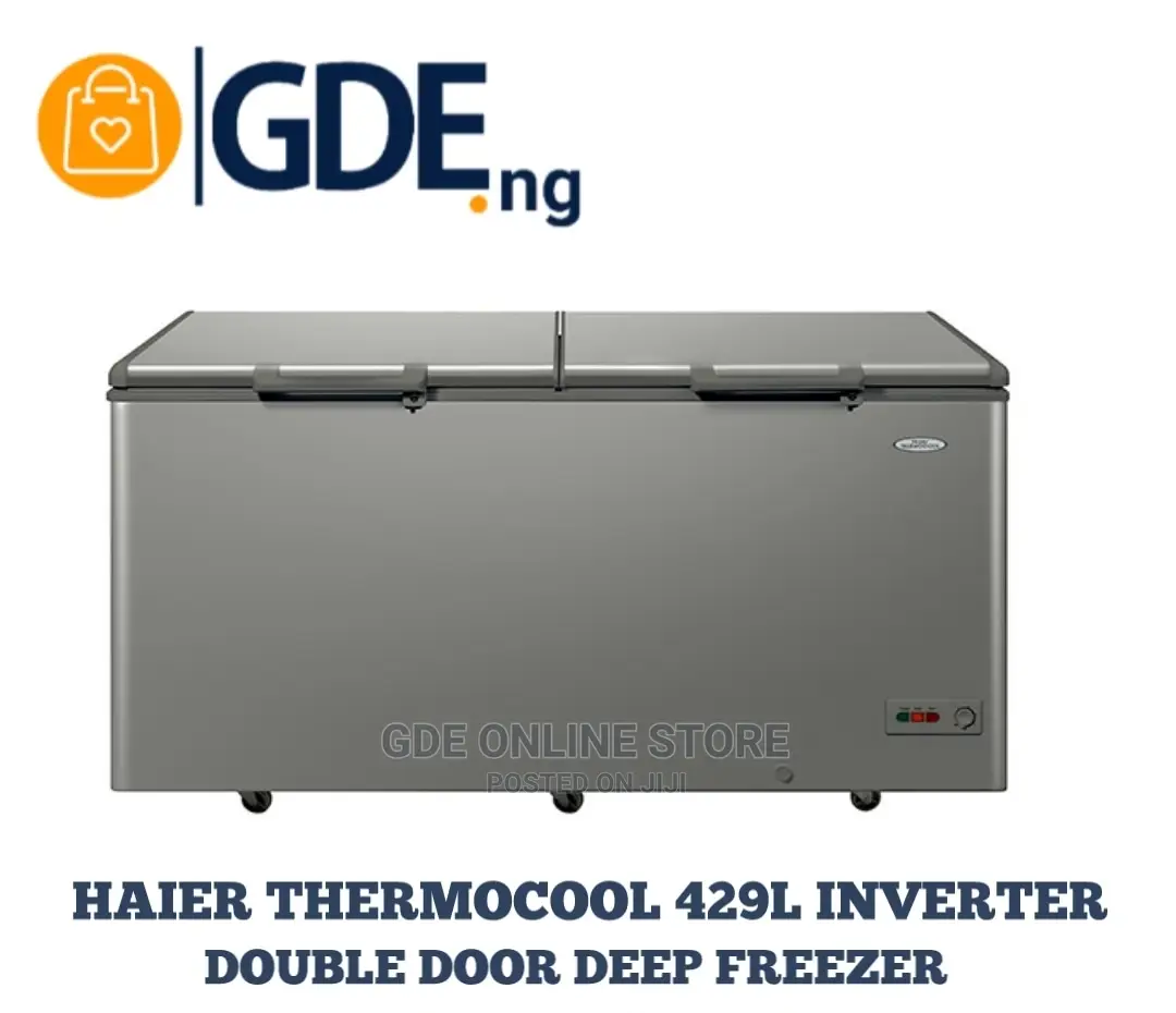 Haier Thermocool 429L Inverter Double Door Chest Freezer in Lagos