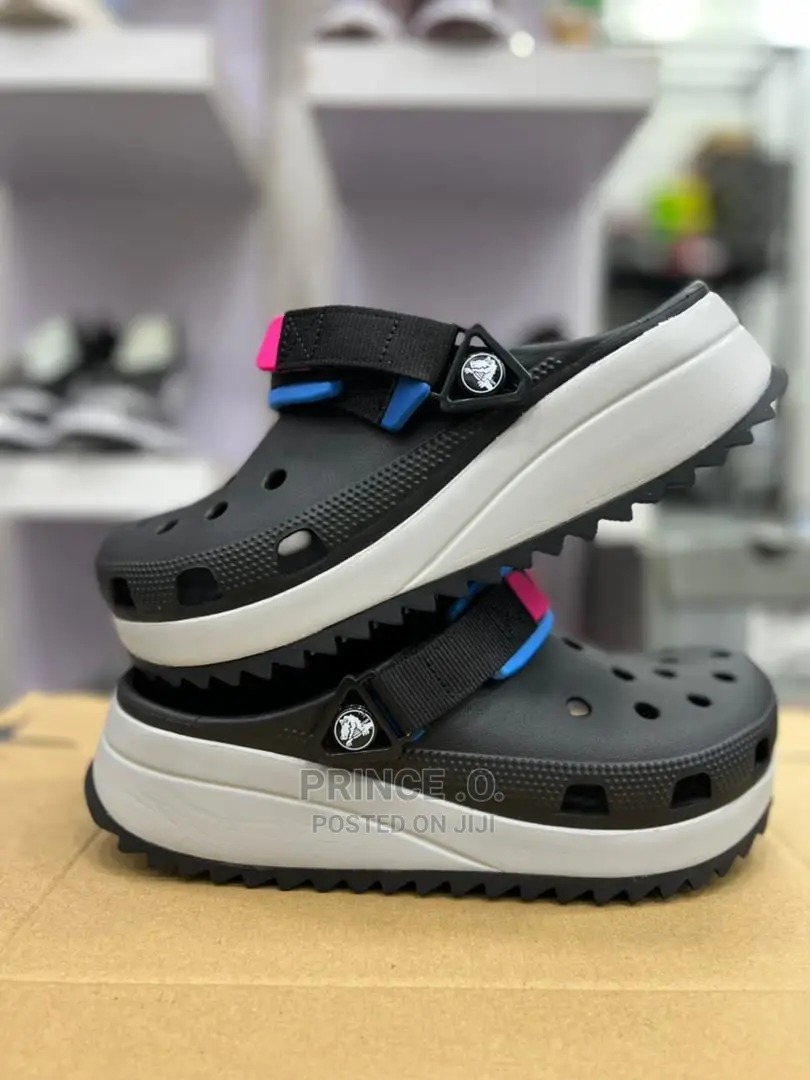 High Sole Crocs