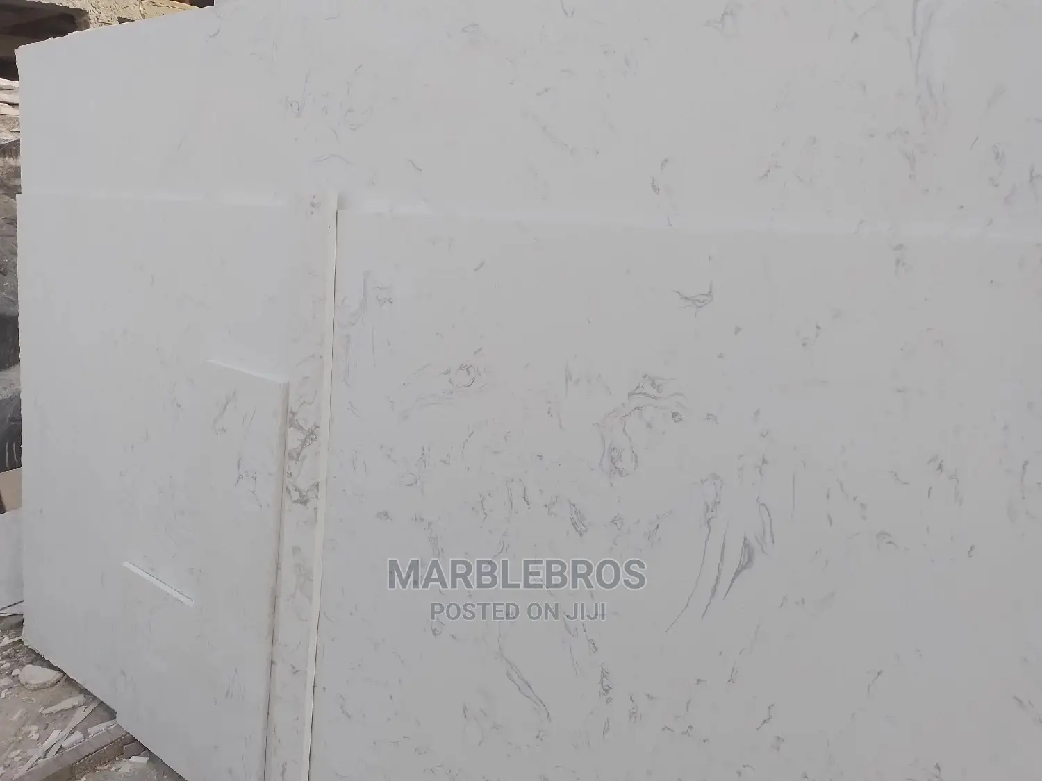 Flower White Marble Stone