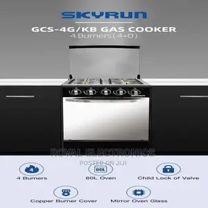 Standard Skyrun 4 Burners Gas Cooker