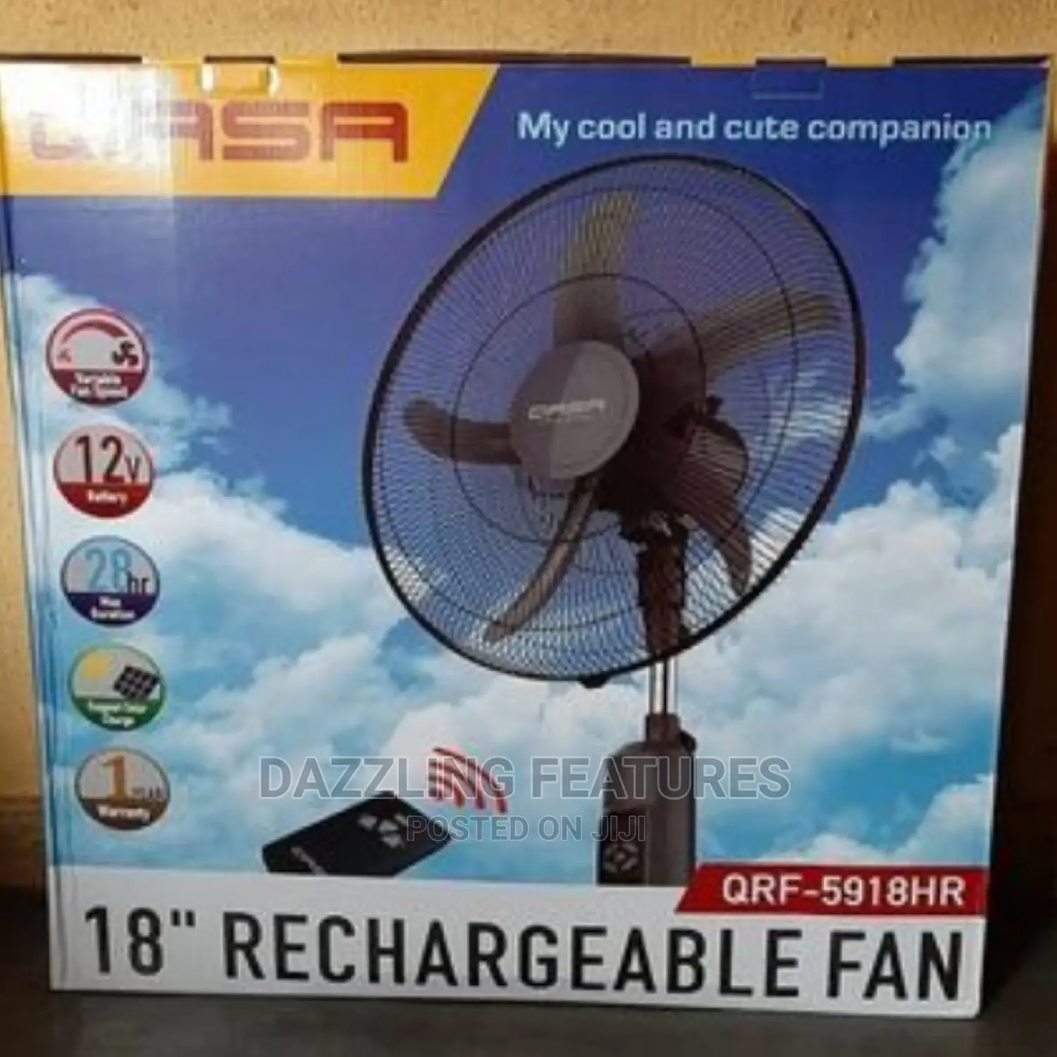 Rechargeable Fan