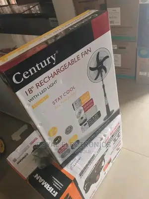 Classic New Century 18 Inches Rechargeable Fan