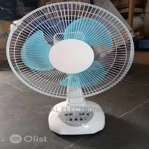 Latest Duravolt 12” Rechargeable Table Fan- Pure Coil