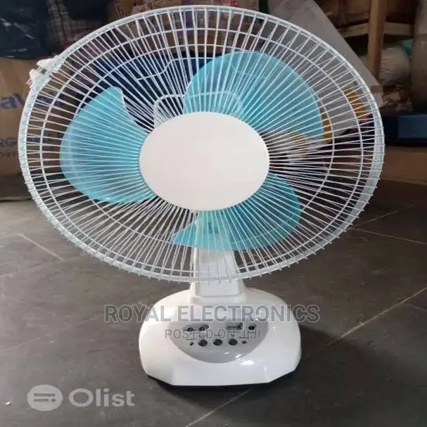 Latest Duravolt 12” Rechargeable Table Fan- Pure Coil