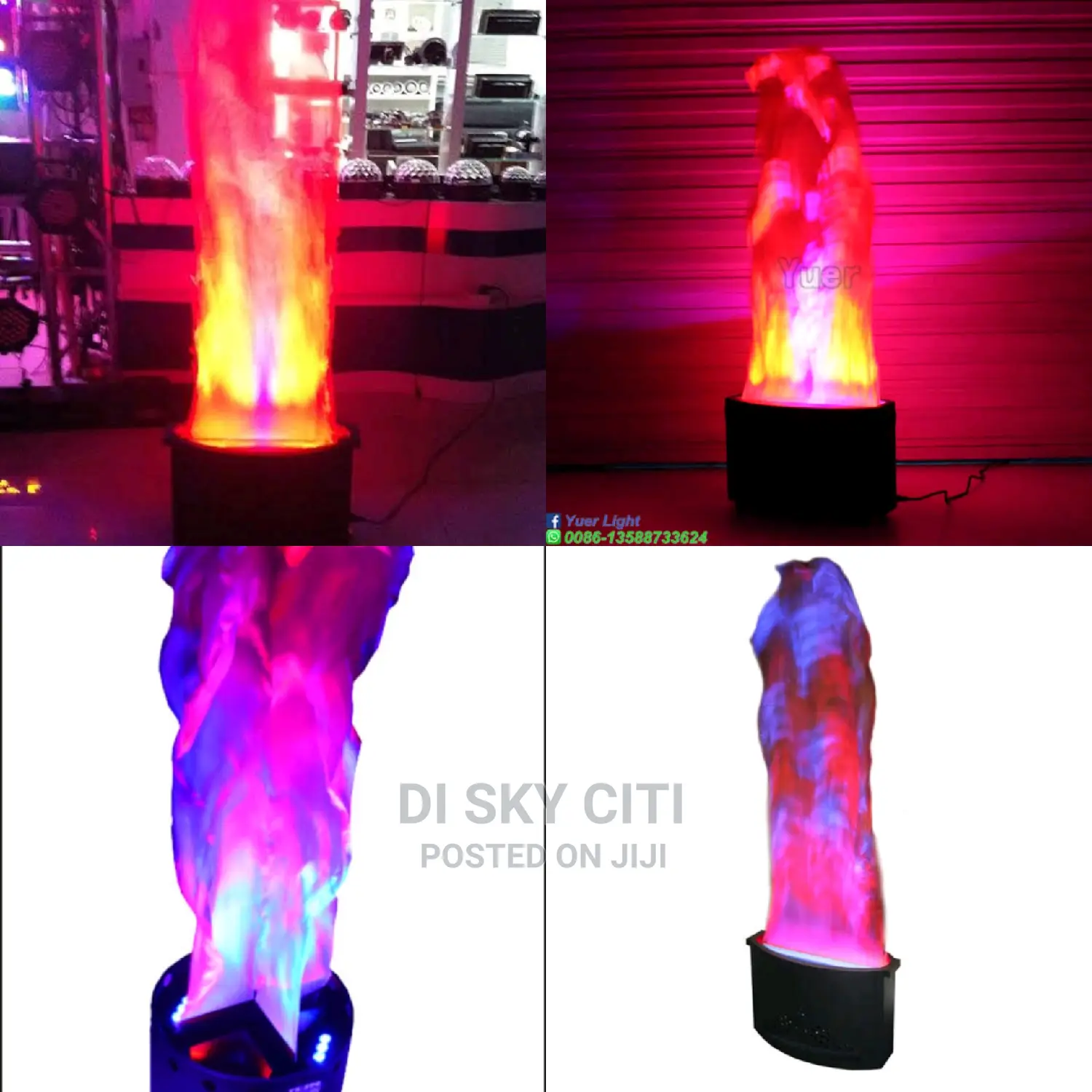 Digital Flame Light With Remote Control