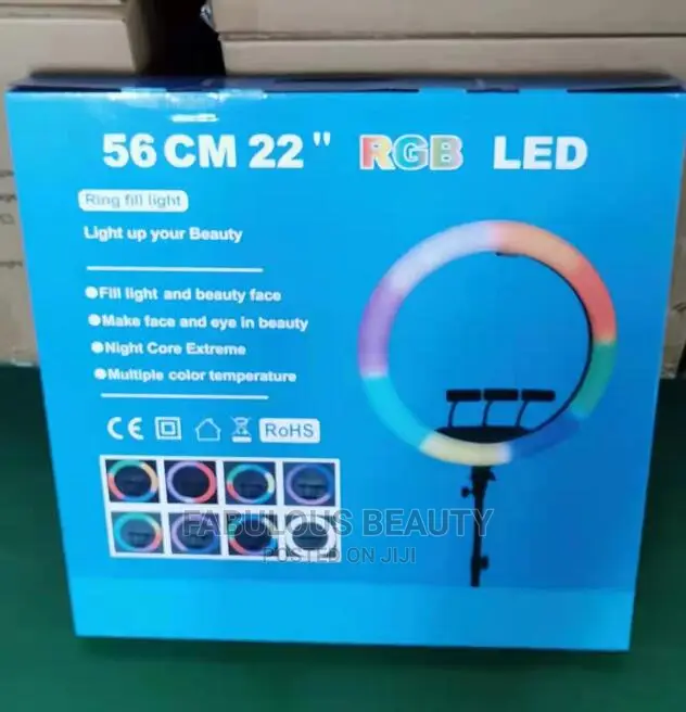RGB Multi Colour Ringlight 22 Inches