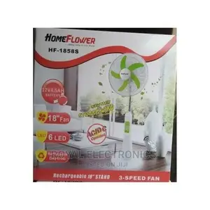 Latest Homeflower 18" Rechargeable Stand Fan - Hfr-1578