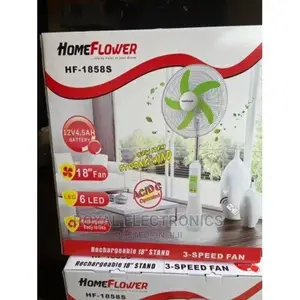 Classic New Homeflower 18" Rechargeable Stand Fan