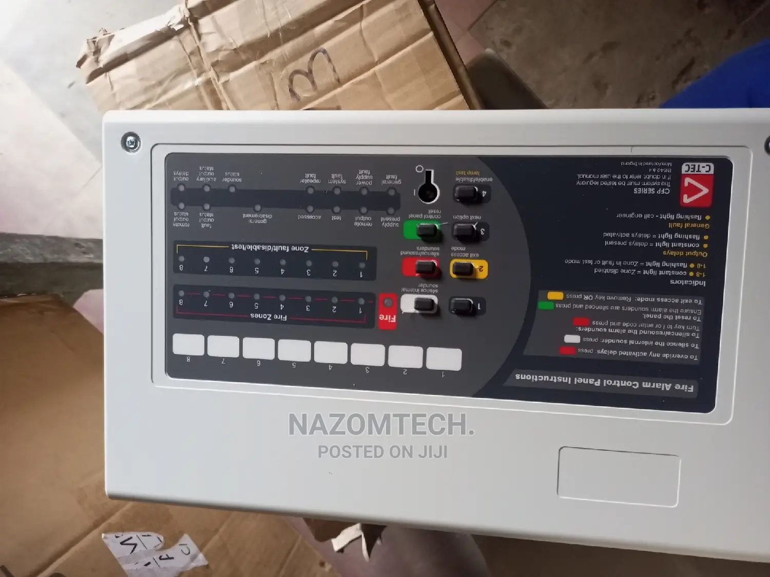 C:Tec 2 Zone Fire Alarm Panel