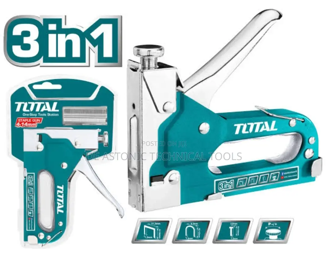 3 in 1 TOTAL Staple Gun