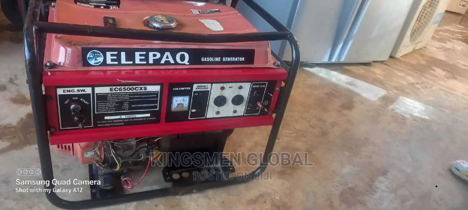 Original Elepaq Constant 5.5kva Generator With AVR