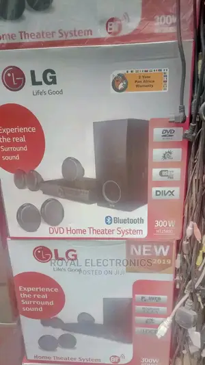 Just Released LG Home Theatre - Ht358sd With Bluetooth