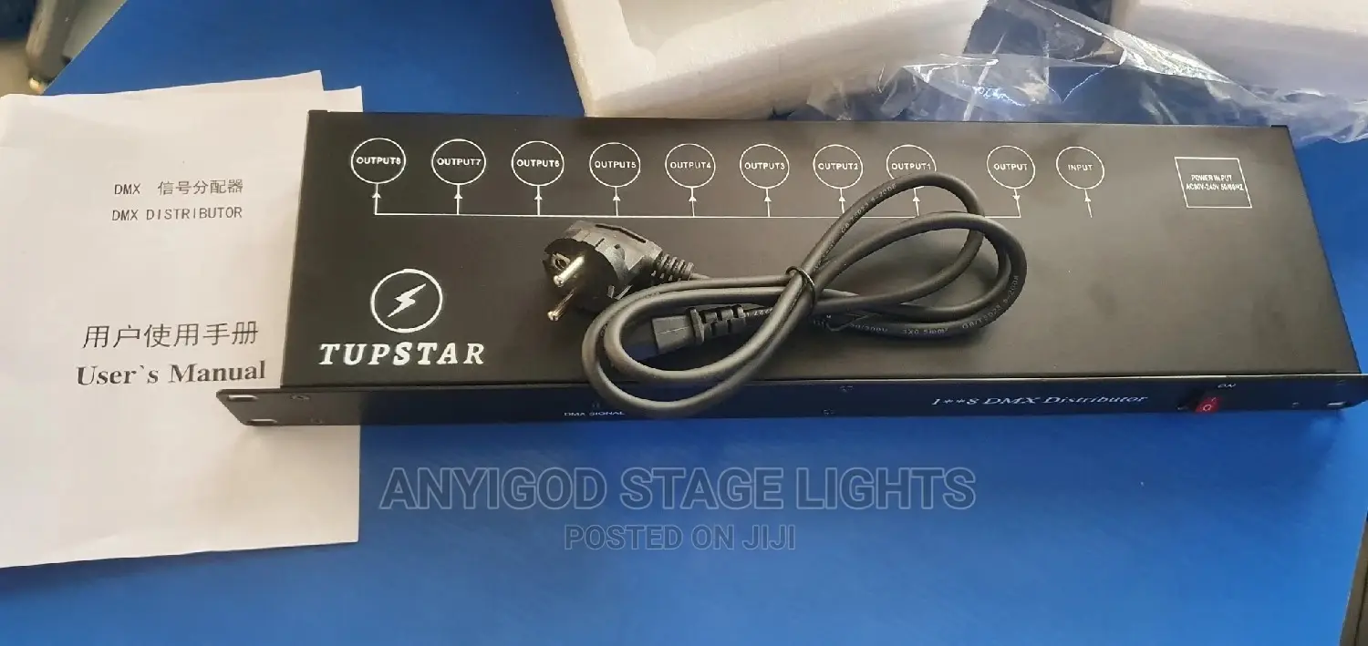 8way Channel Dmx Splitter Machine