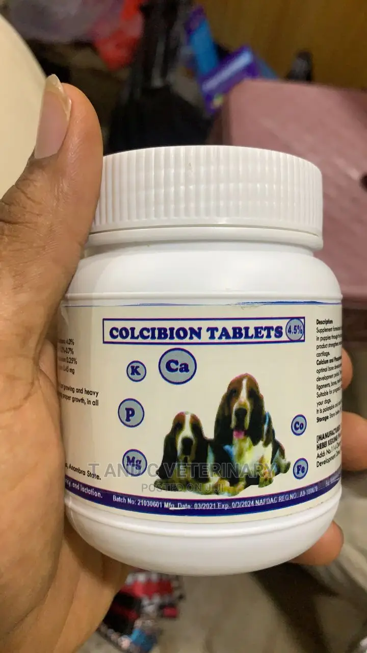 Colcibion Pet Dog Calcium Plus Multivitamin 100tabs