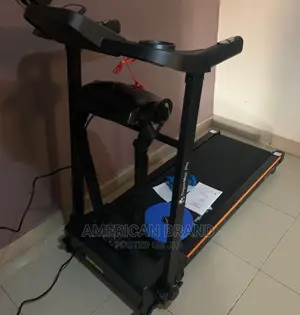 Powermax Pro 2.0hp Treadmill With Massager, Dumbbell