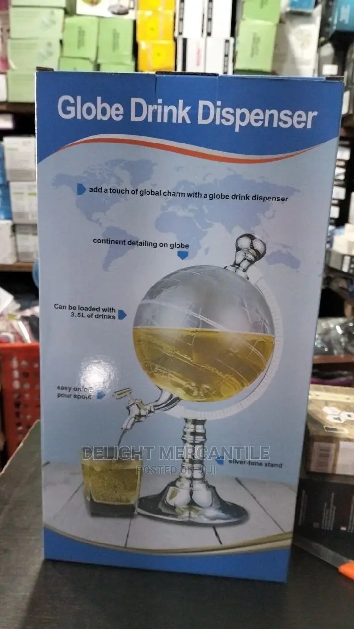 Portable Globe Drink Dispenser
