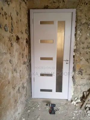 3ft Turkey Wooden Door With Glass (EI Design)