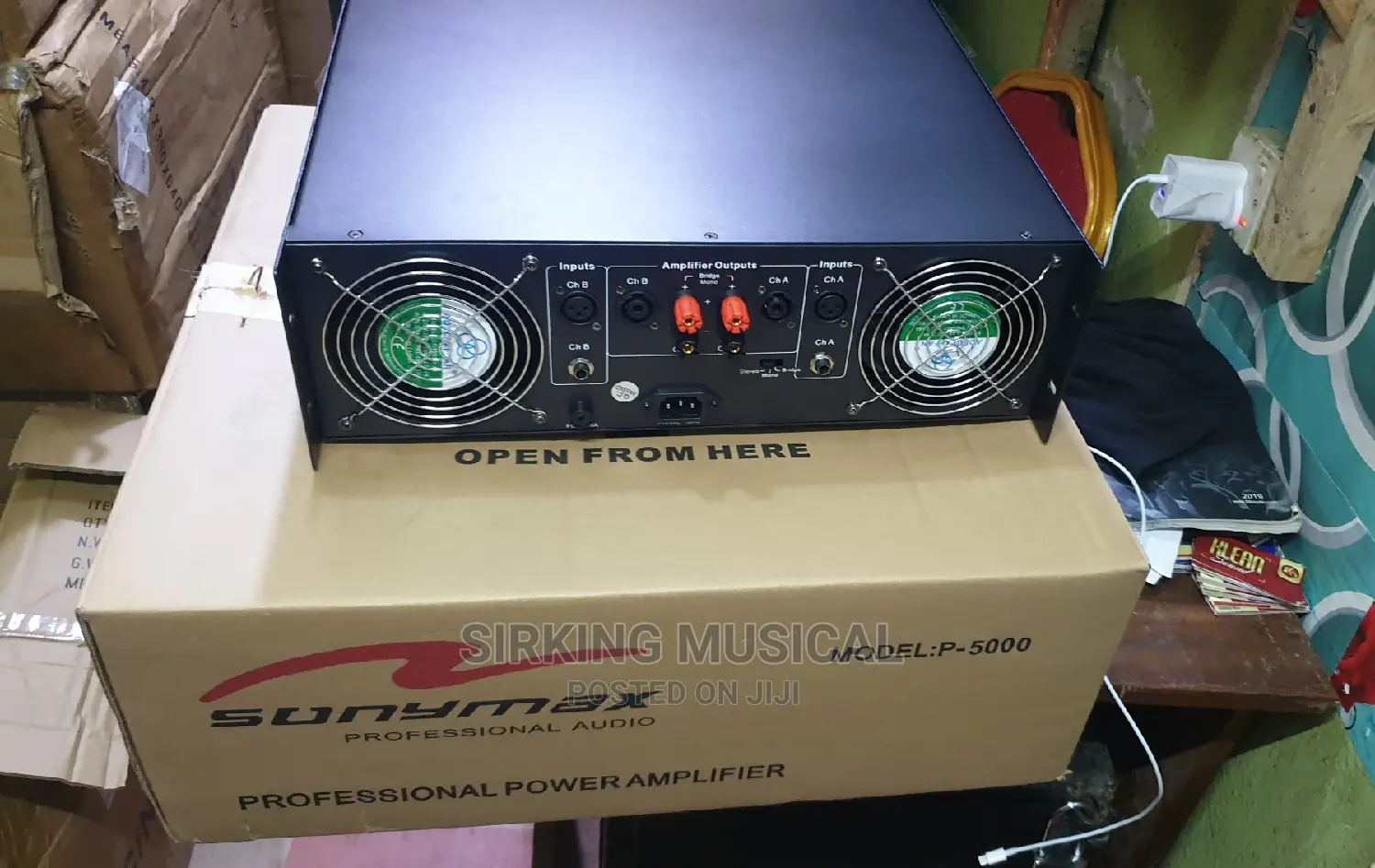 P-5000watts Power Amplifier Sunnymax