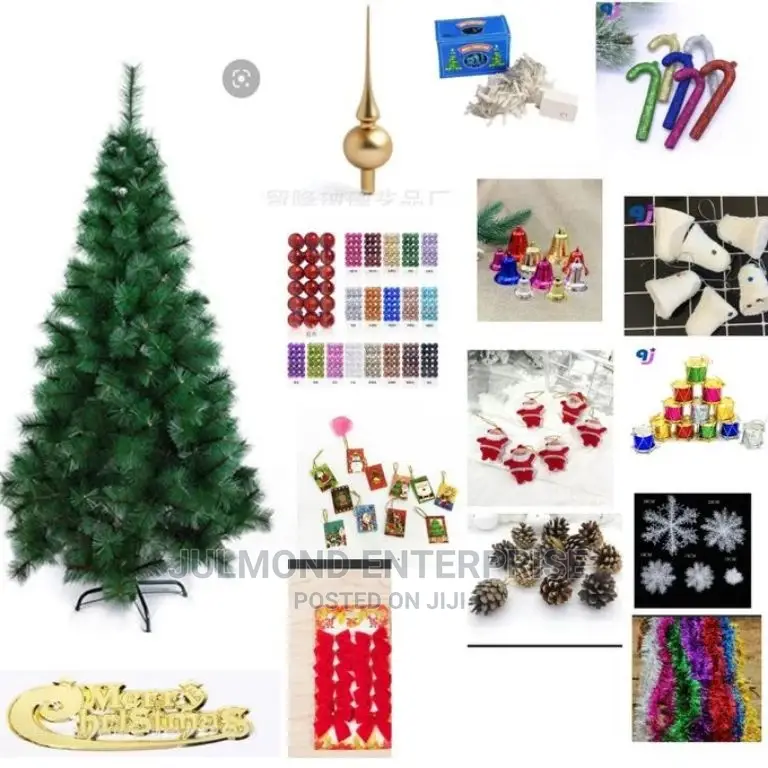 10ft Feet Christmas Tree + Accessories