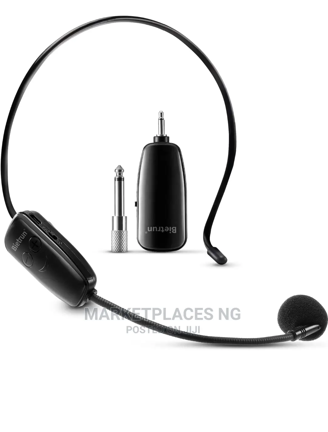 Bietrun UHF Wireless Headset Microphone