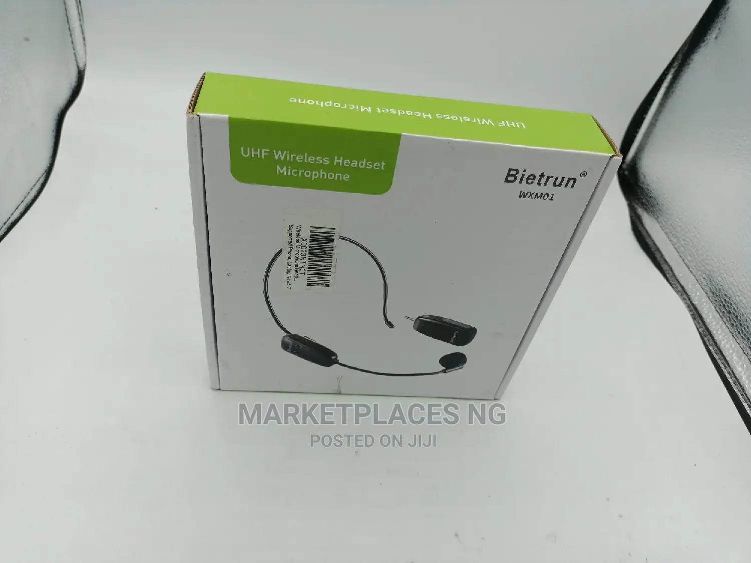 Bietrun UHF Wireless Headset Microphone