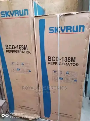 Standard New Skyrun(Bcd-138m)Double Door Refrigerator
