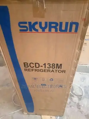 Powerful Skyrun(Bcd-138m)Double Door Refrigerator