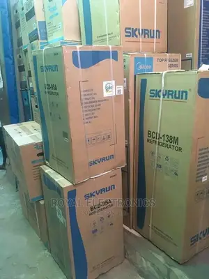 Powerful Skyrun(Bcd-138m)Double Door Refrigerator