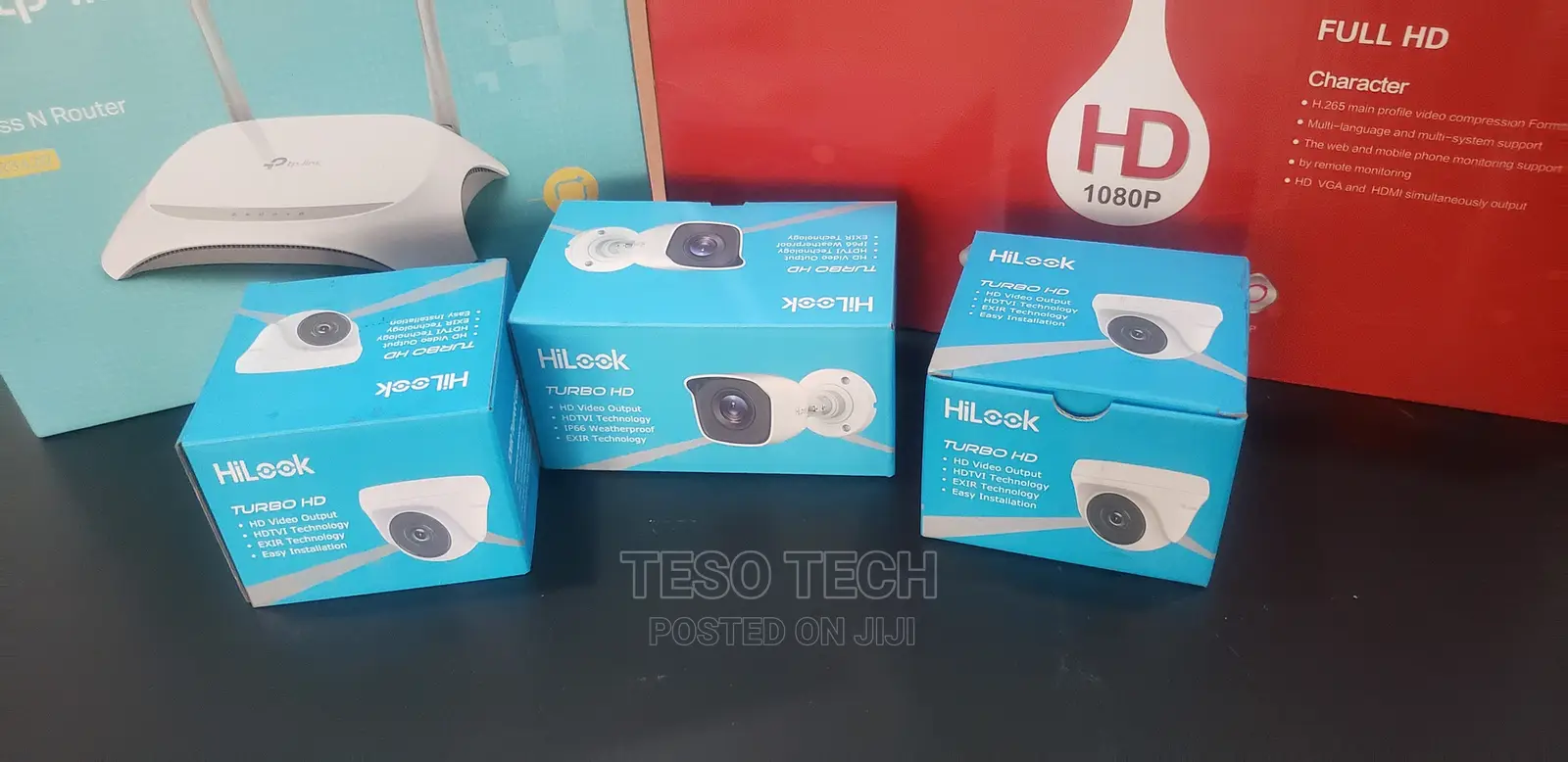 Wireless CCTV Camera by Teso Tech