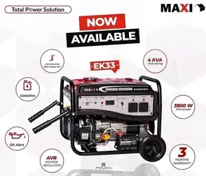 Classic Maxi Portable Generator-Maxigen Ek33-4 Kva