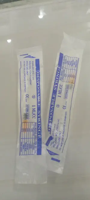 1ml Disposable Sterile Syringe With Needle,