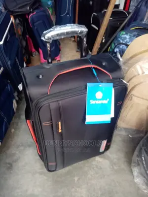 Small Imported Black Sensamite Classic Traveling Luggage Box